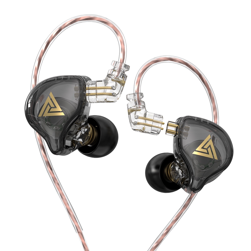 Qkz AK6 Plus Earphone in Ear Dinamis HIFI Bass Dengan Kabel Bisa Dilepas Untuk Olahraga