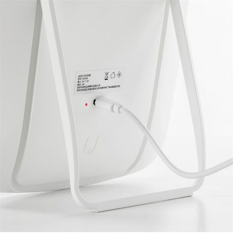 Lampu  Cermin Makeup Xiao mi Mijia Cas Jordan &amp; Judy Make Up Mirror LED Light Rechargeable NV026