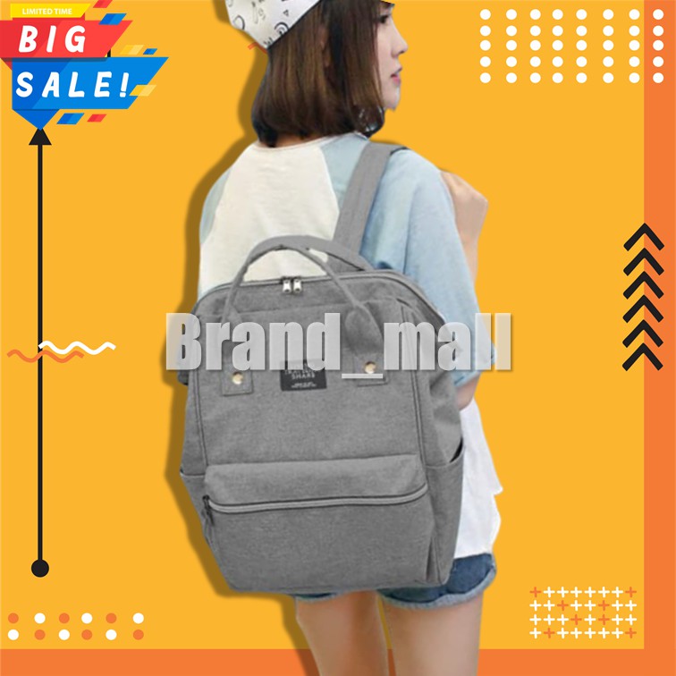 *Buruan Dapetin Premium Tas Ransel Cewek Pergi Kuliah Warna Cerah Light Soft Pink Cnk Gosh M 17Olt