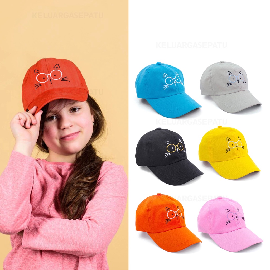 TOPI ANAK CEWE COWO MOTIF KARAKTER LUCU TOPI BASEBALL ANAK MURAH