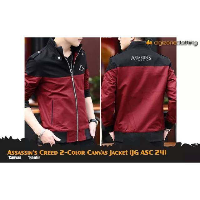 Assassin's Creed 2-Color Canvas Jacket (JG ASC 24)