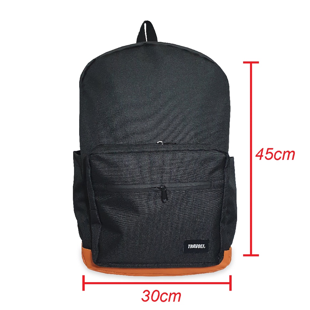 Backpack - Gemblok - Travolt - Rise - Ransel Laptop - Hitam - Navy