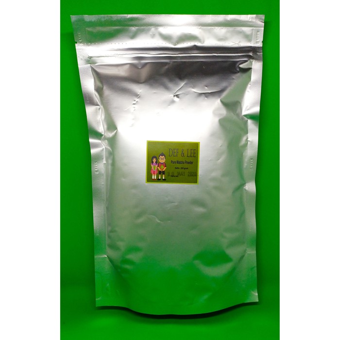 

Pure Matcha Greentea Powder 500 gr Bubuk Teh Hijau Murni Impor Korea