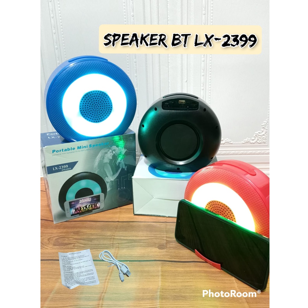 SPEAKER BLUETOOTH EXTRA BASS LX-2399 / PORTABLE MINI SPEAKER LX-2399