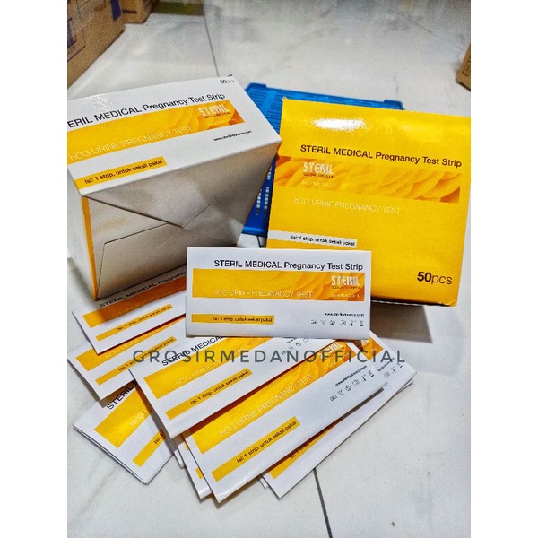 PER BOX TESTPACK STERIL MURAH - TES KEHAMILAN PREGNANCY TEST TESPEK