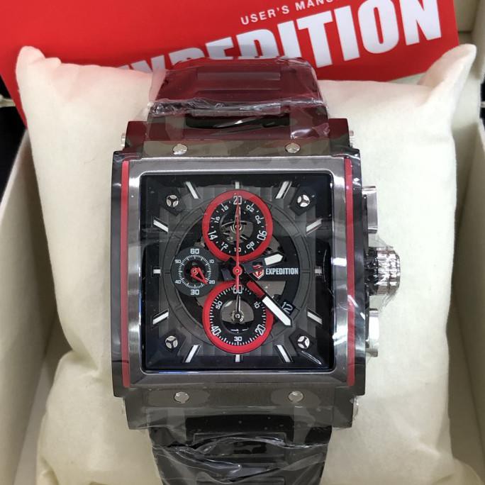 Jam Tangan Pria Expedition E 6731 E6731 Black Original Rr76Oyyq8F