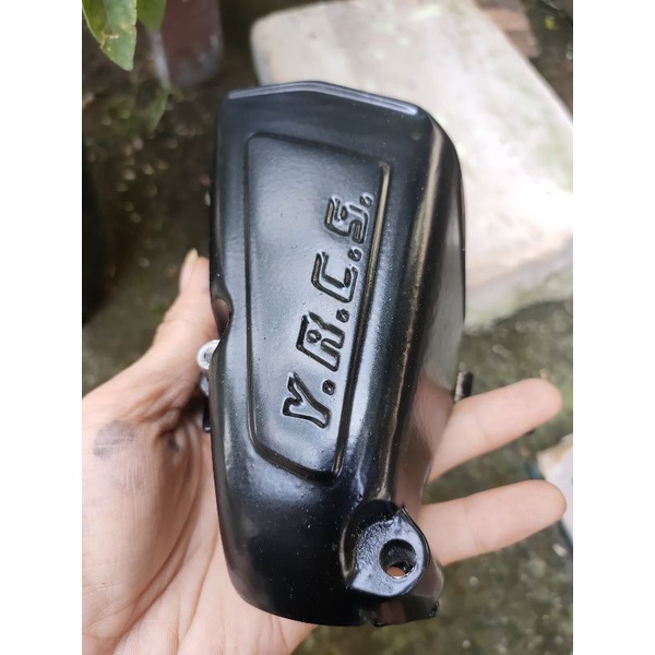 cover duck byson bison original baru set breket/ cover mesin YRCS cb gl mp jasptyle rxking set breket cover-8