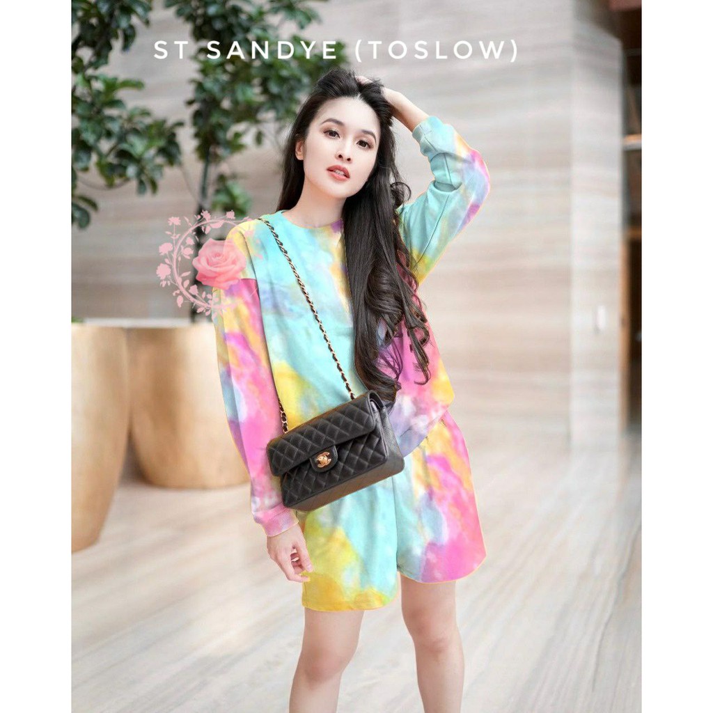 SETELAN ST SANDYE XXL WANITA / PAKAIAN JALAN / SANTAI / SHOOPING