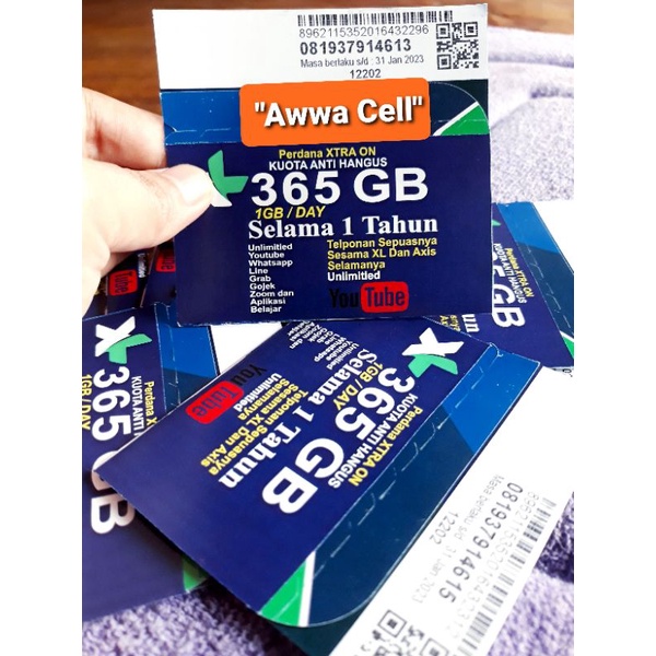 PERDANA XL 365GB SELAMA 1 TAHUN