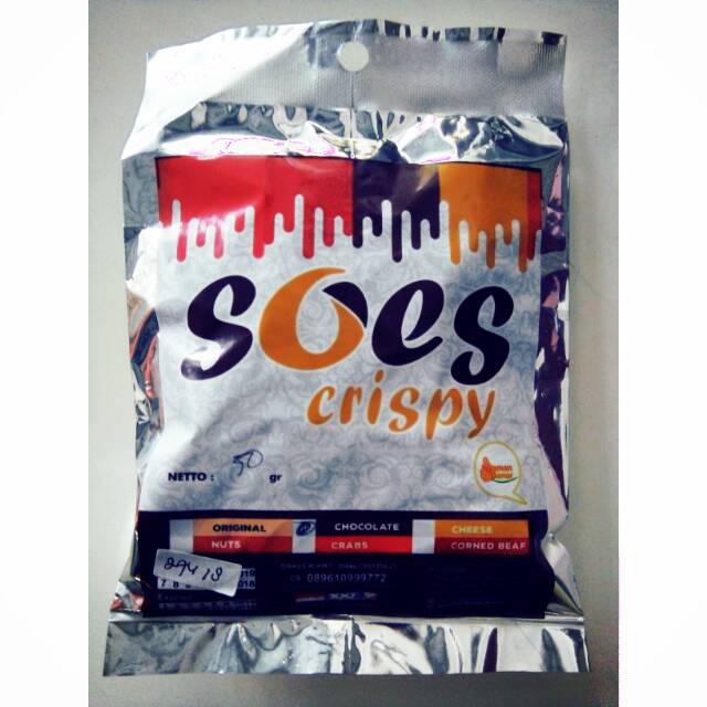 

Ready Stok Soes Crispy 1 Pc Rasa Coklat Oleh-Oleh Khas Balikpapan