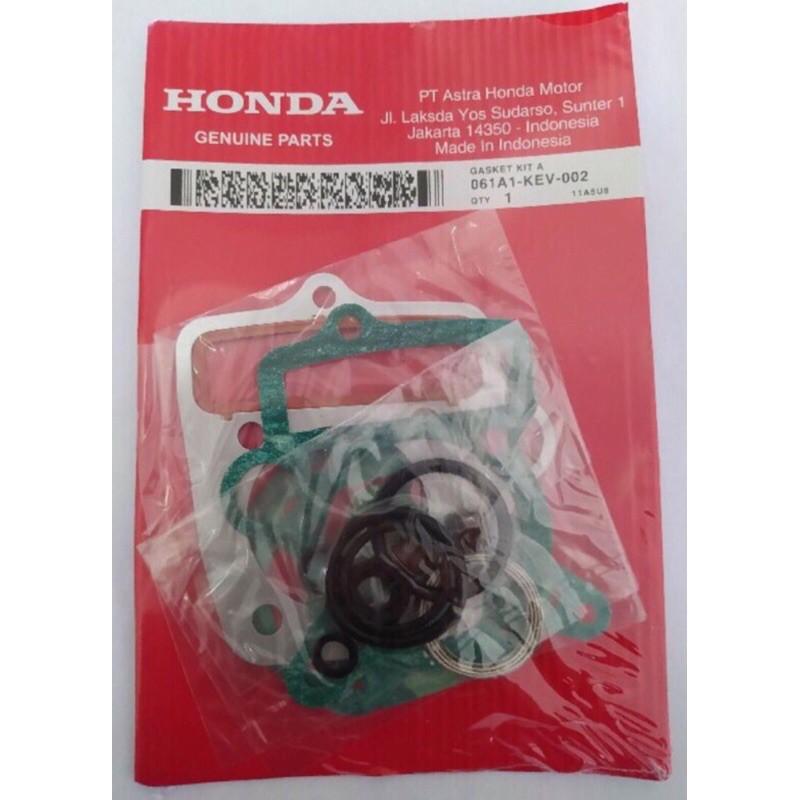 PAKING GASKET KIT A TOP SET TOPSET HONDA ASTREA GRAND SUPRA 100 WIN -KEV