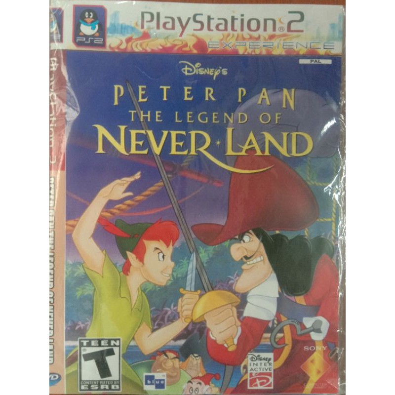 Kaset PS2 Game Peterpan - Legend Of never land