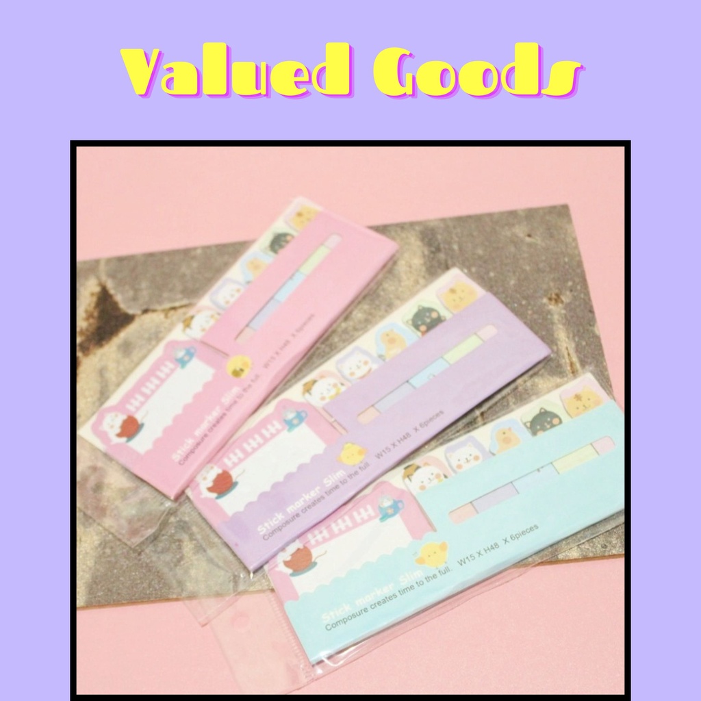 

Sticky Notes Kucing - PINK UNGU TOSCA - memo pesan pengingat notes tempel alat tulis sekolah kerja kantor lucu unik warna warni gambar kitten cat stiker