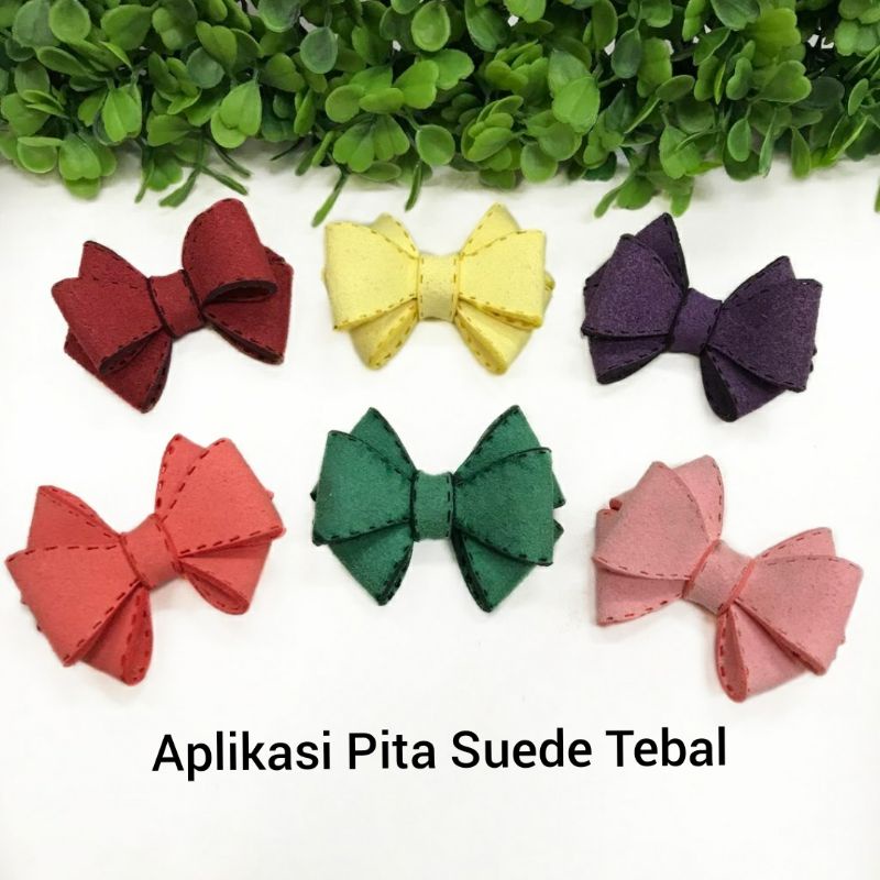 1 PC - APLIKASI PITA SUEDE / PITA SUEDE