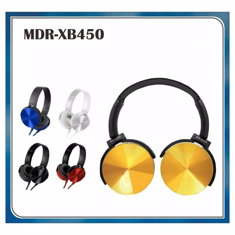 HEADPHONE MDR XB 450/XB450/XB-450/EXTRA BASS