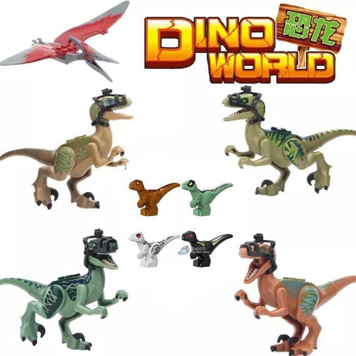 Lego Jurassic Dinosaurus dino TREX indominus rex