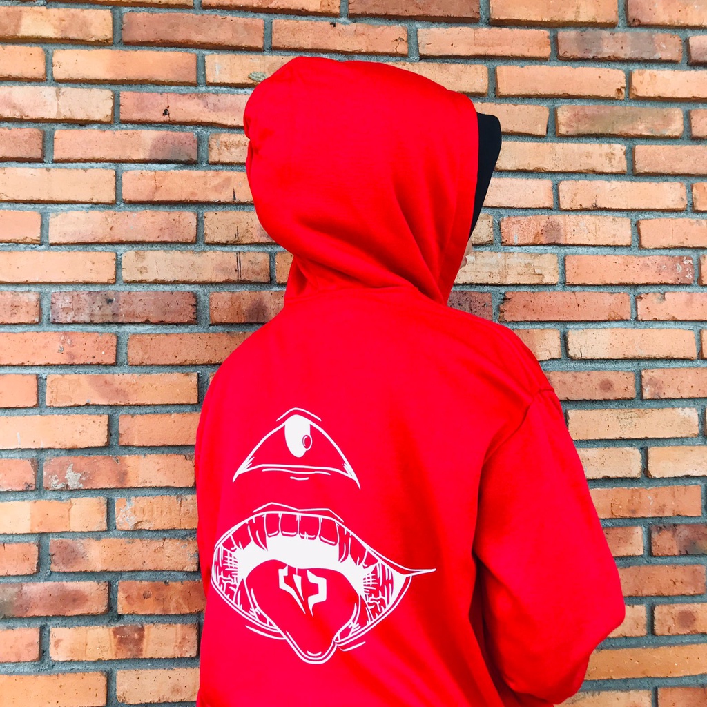 Jaket Sukuna Curse Red Anime Manga Jujutsu Kaisen Premium Unisex