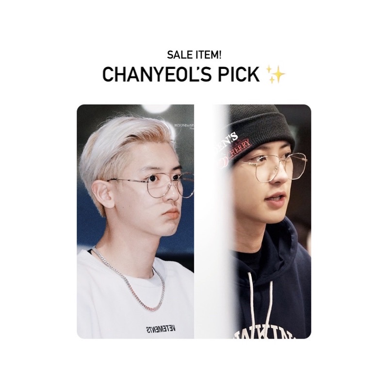 Rieti Glasses (EXO Chanyeol’s Pick)