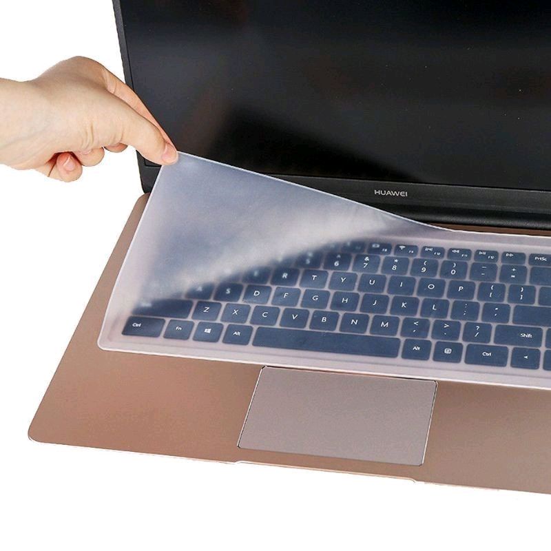 Pelindung Keyboard Silikon 14” Protector Cover Skin Silicone For Laptop Transparan 14 inch Anti Air