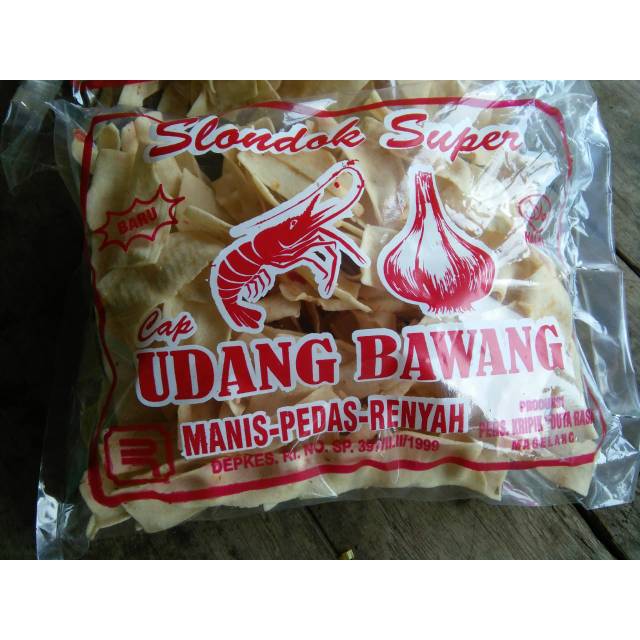 

Slondok Mentah Cap Udang Bawang