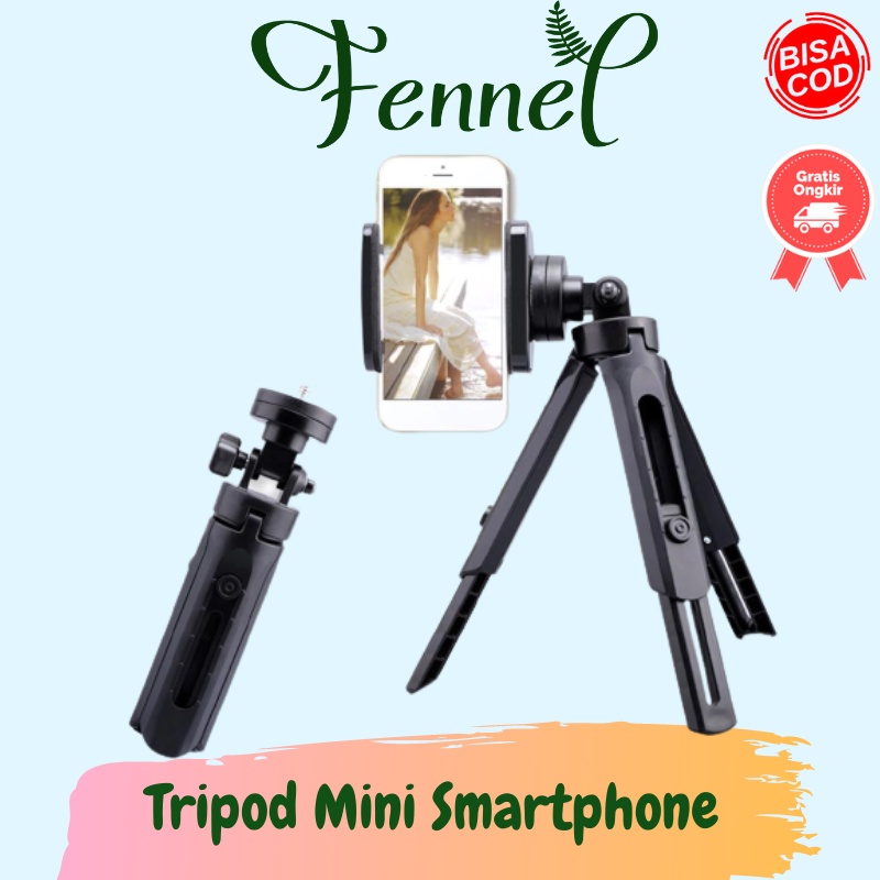 Tripod Mini Smartphone Holder Clamp K-518