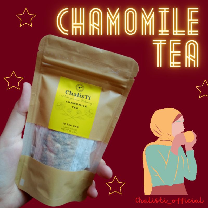 

Teh Celup Chamomile 10 tea bag Chalisti