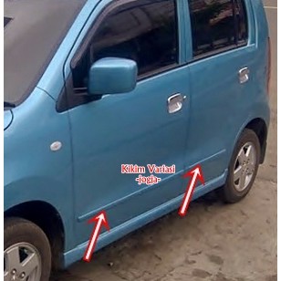 Side Body Moulding Sewarna Body Karimun Wagon R | Gratis Pemasangan