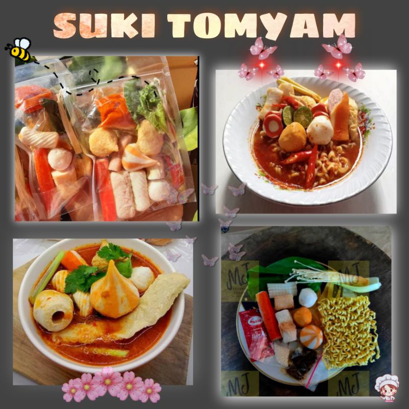 Suki Tomyam Kemasan Vacum Pouch Ekonomis Lengkap
