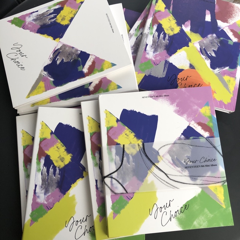 SEVENTEEN YOUR CHOICE ALBUM ONLY VERSI: ONE SIDE VOCAL HIPHOP, OTHER SIDE WONWOO, BESIDE (All versio