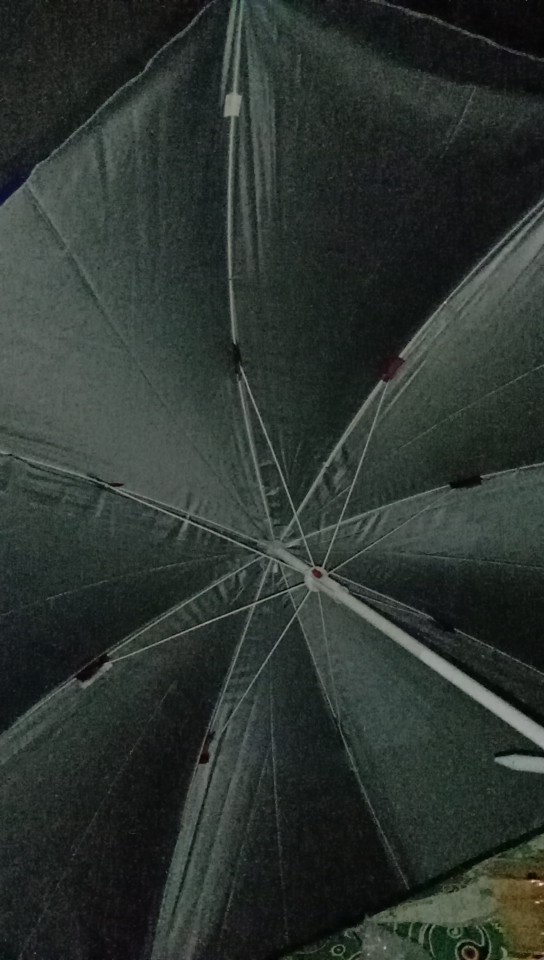 Payung Tenda Pantai 180cm Polos Anti-uv, Untuk Jualan, Dagang, Pkl