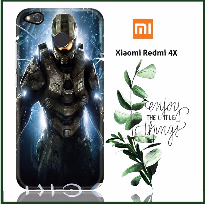 Halo Full Body Z0409 Xiaomi Redmi 4X Full Print 3D Case