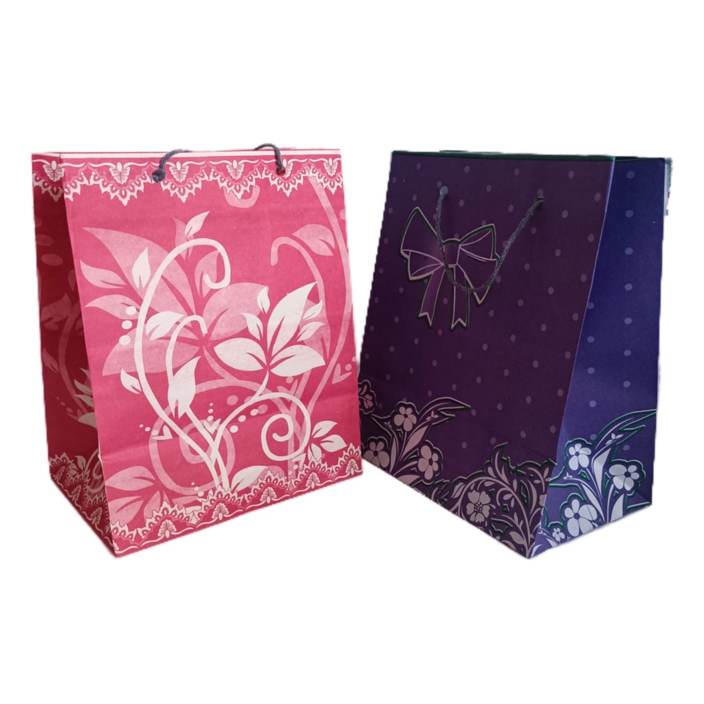 Paperbag Motif batik murah Ukuran R5 18X13X22cm lusinan Cocok untuk tempat souvenir, kado, hajatan/tas hajatan tas kertas/tas souvenir