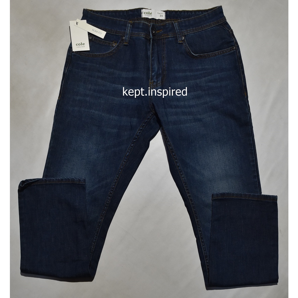 Celana Panjang Pria Jeans COLE Denim Muda Slimfit KDT 05 ORIGINAL