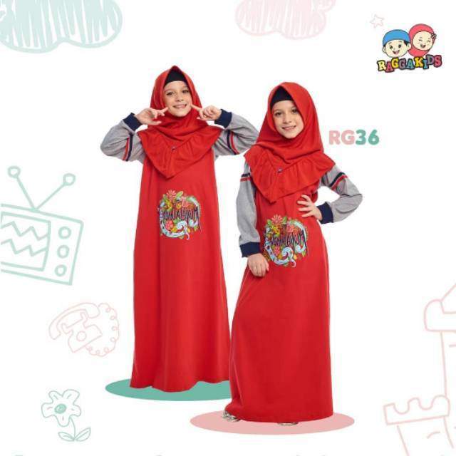 RAGGAKIDS Gamis Anak RG36 2-12th