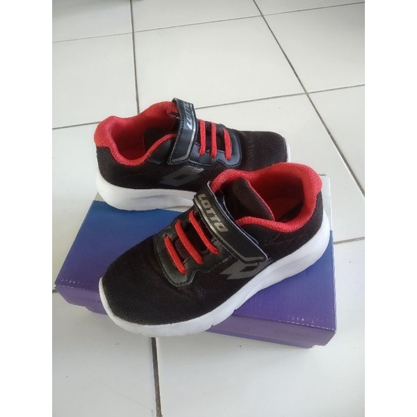 sepatu anak lotto second original size 29