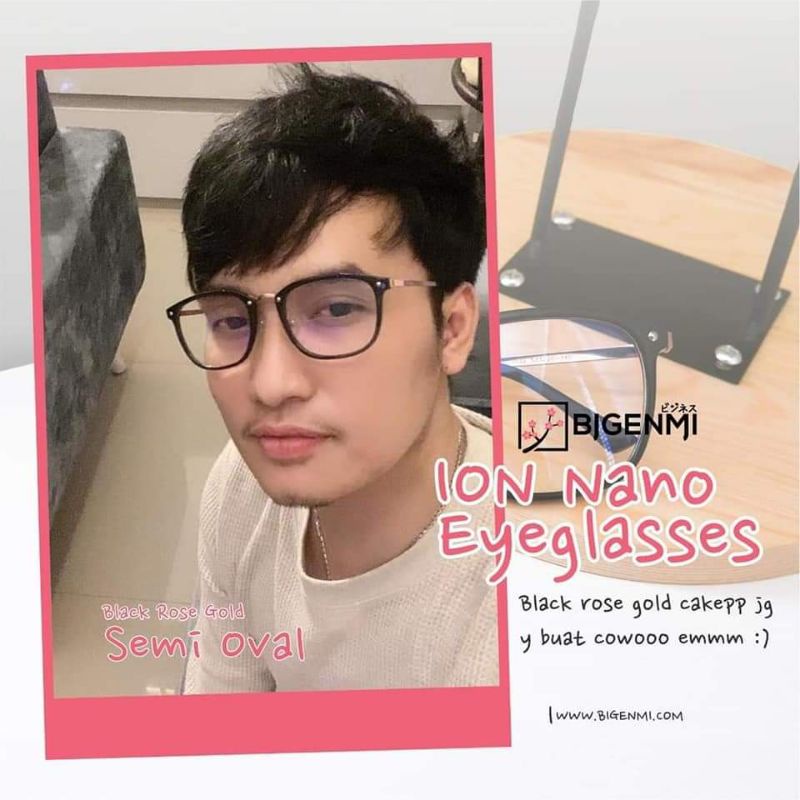 KACAMATA ION TERAPI BIGENMI ANTI RADIASI, ANTI SINAR UV DAN ANTI BLUERAYS