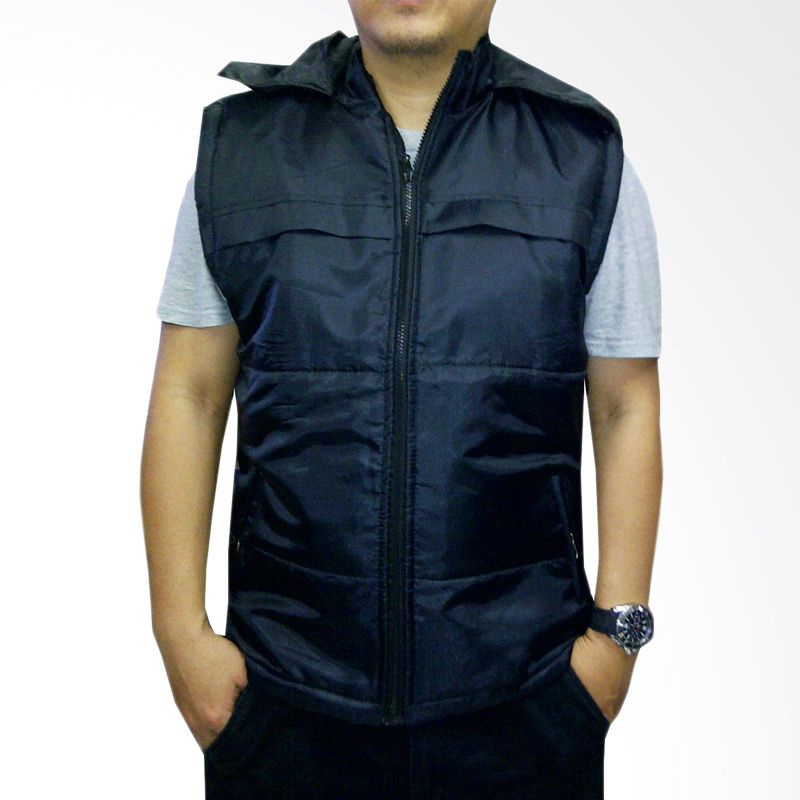 Jaket Rompi Pria OUTDOOR/ Jaket Rompi Motor Pria Touring Anti Angin