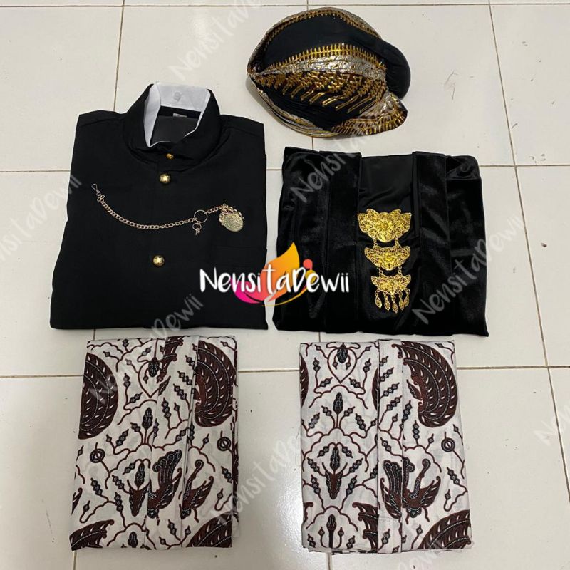 Set Baju Prewed / Baju Adat Model Jogja - Sidoasih Kecil