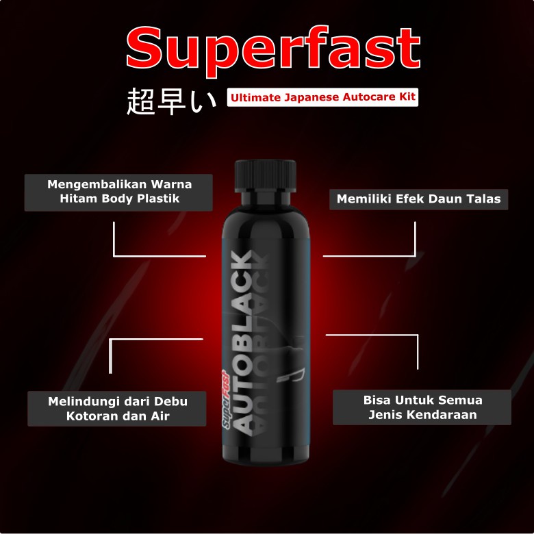 

PROMO BELI 2 GRATIS 1 AUTOBLACK Penghitam body mobil/motor-Free Ongkir HITAM ORIGINAL