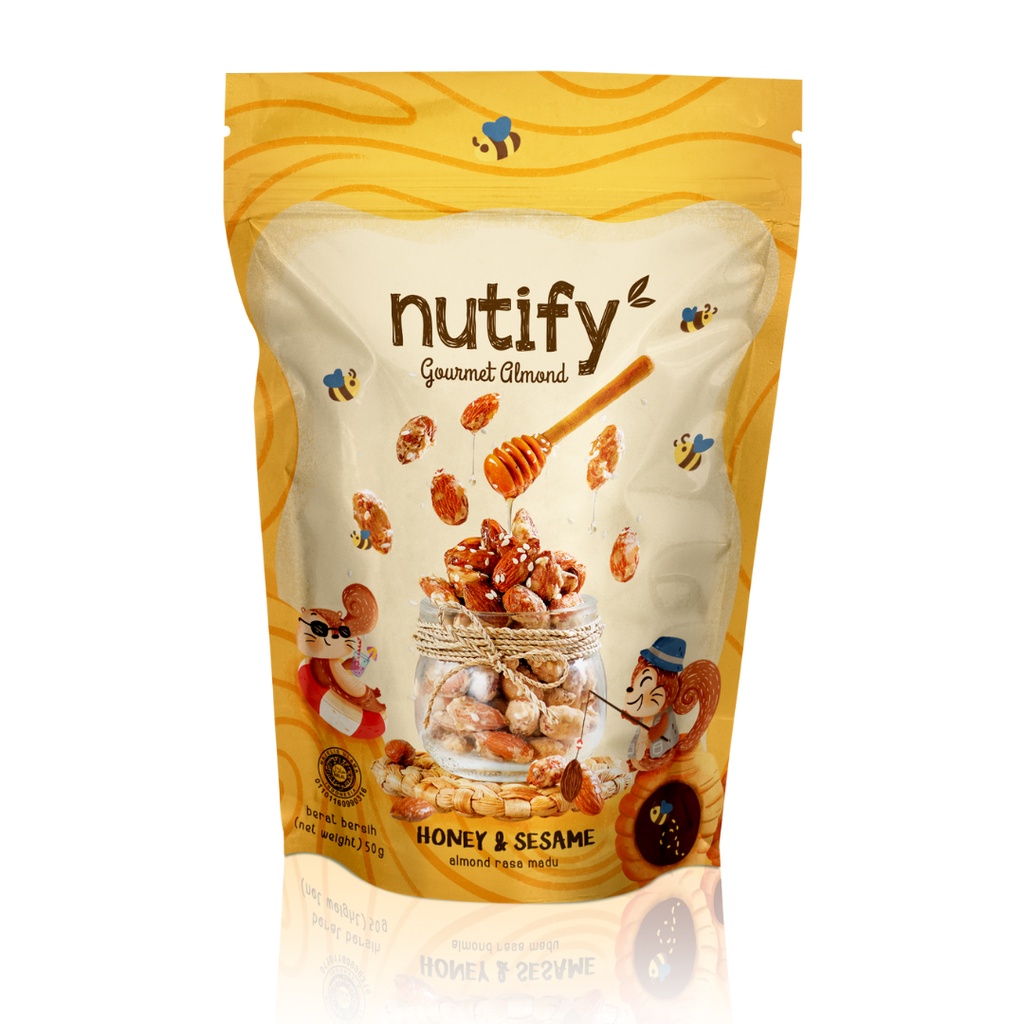 Nutify Almond Gourmet Honey & Sesame