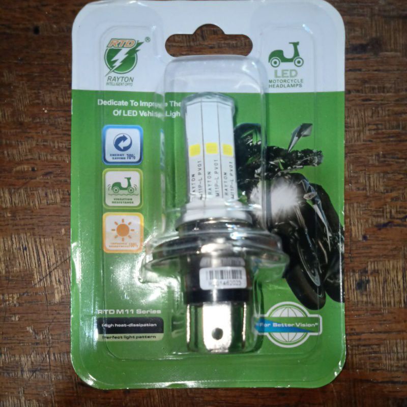 BOLA DEPAN LED M11P H4 RTD VIXION
