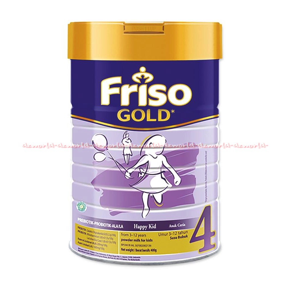 Friso Gold 4 Susu Priso Plain Kaleng Bubuk 3 12tahun 400gr Shopee Indonesia