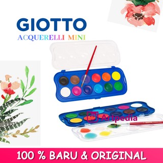  Giotto Acquerelli Mini  Set 12 24 36 Warna Watercolor 