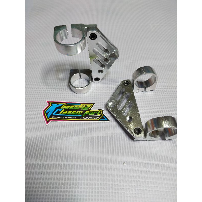 pangkon lampu pesek pangkon lampu cnc as 31 33 pnp ninja scorpio vixion cb gl tiger  lampu pesek
