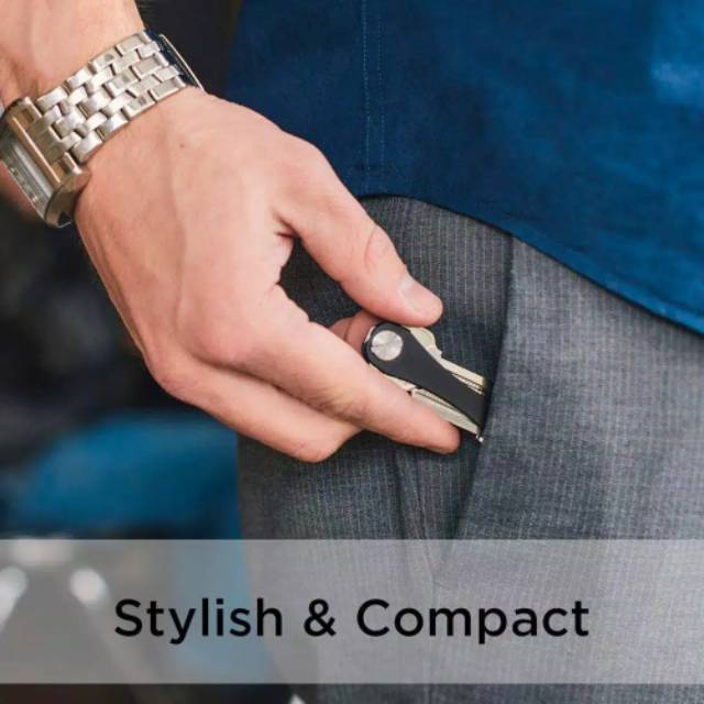 (NCS) Style Smart Keychain Gantungan Kunci Organizer Simple Key Holder bagus