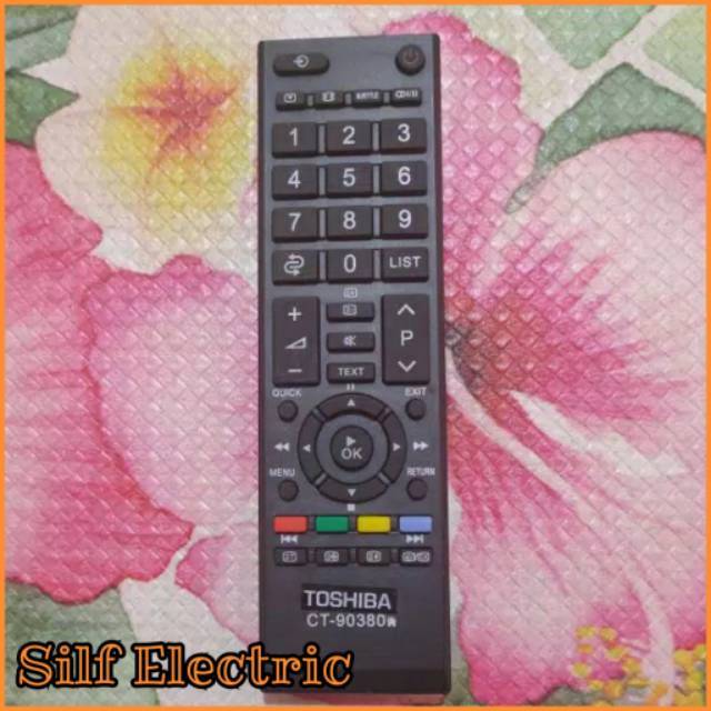 Remote TV LED Toshiba CT - 90380 semi ORI