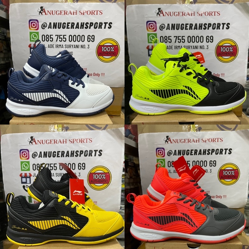 Sepatu Badminton LINING ATTACK G7 Jonatan Christie (JOJO) Edition ORIGINAL