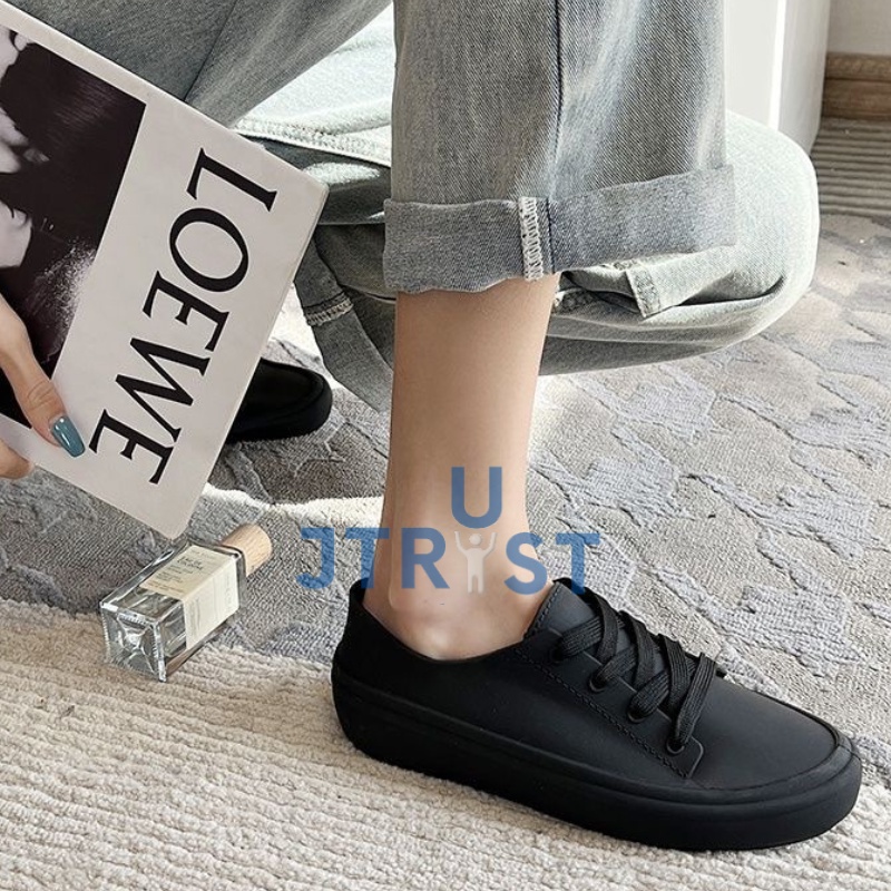 Sepatu Fashion Wanita Casual Sepatu Kets Korea 1901 Shoes Women Sepatu Jelly-1
