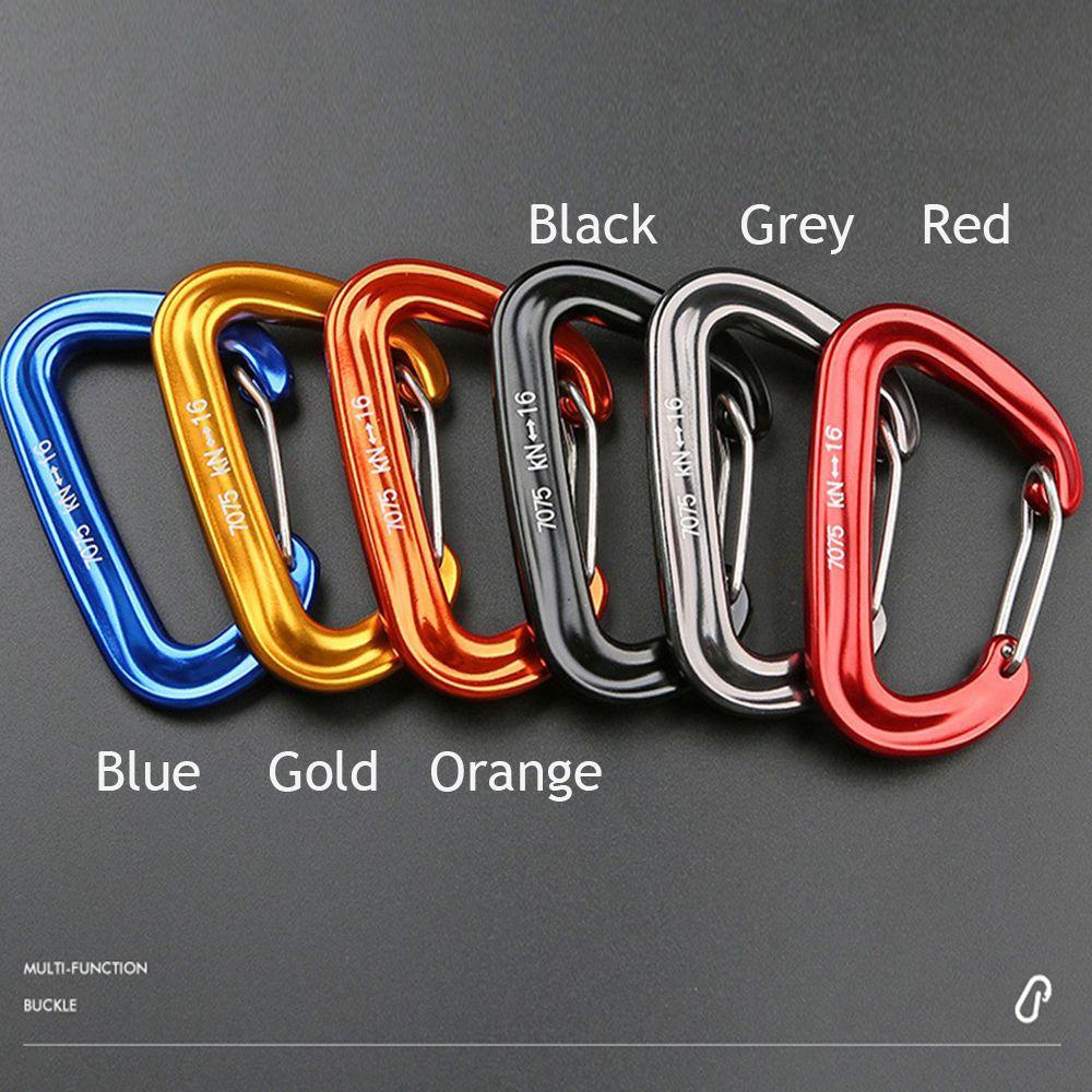 Carabiner Pendaki Nanas Bentuk D Professional Tools Safety Lock Hook