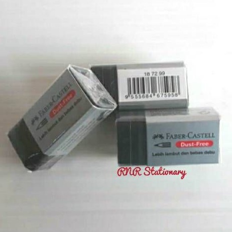 

Faber-Castell Dust-free Small Black / Penghapus Hitam Kecil Faber-Castell